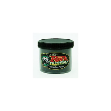 Roth Flake & Pearl Product Spina's Black Powder Trippin' Metal Flake, .015 Standard Size, 2oz Jar TRF212